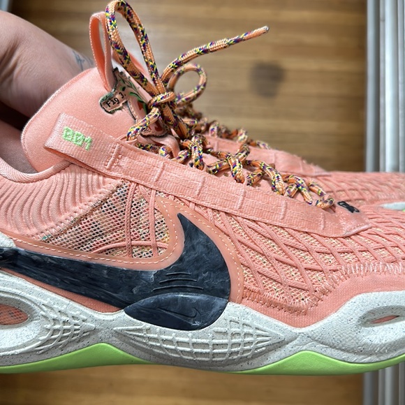 Nike Cosmic Unity Men's Size 10US Apricot Agate/Black-Lime Glow DA6725-800 Shoes - Picture 9 of 16